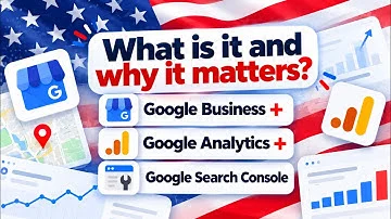 What and Why? — Google Business + Google Analytics + Google Search Console.